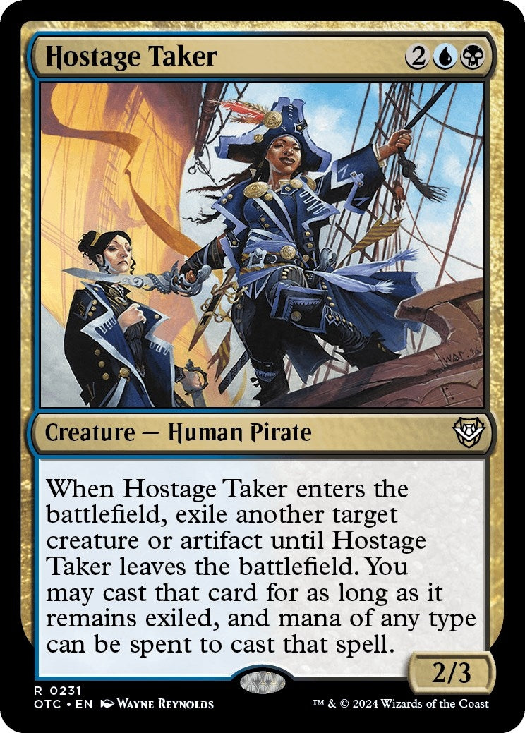 Hostage Taker (231) (Commander: Outlaws of Thunder Junction)