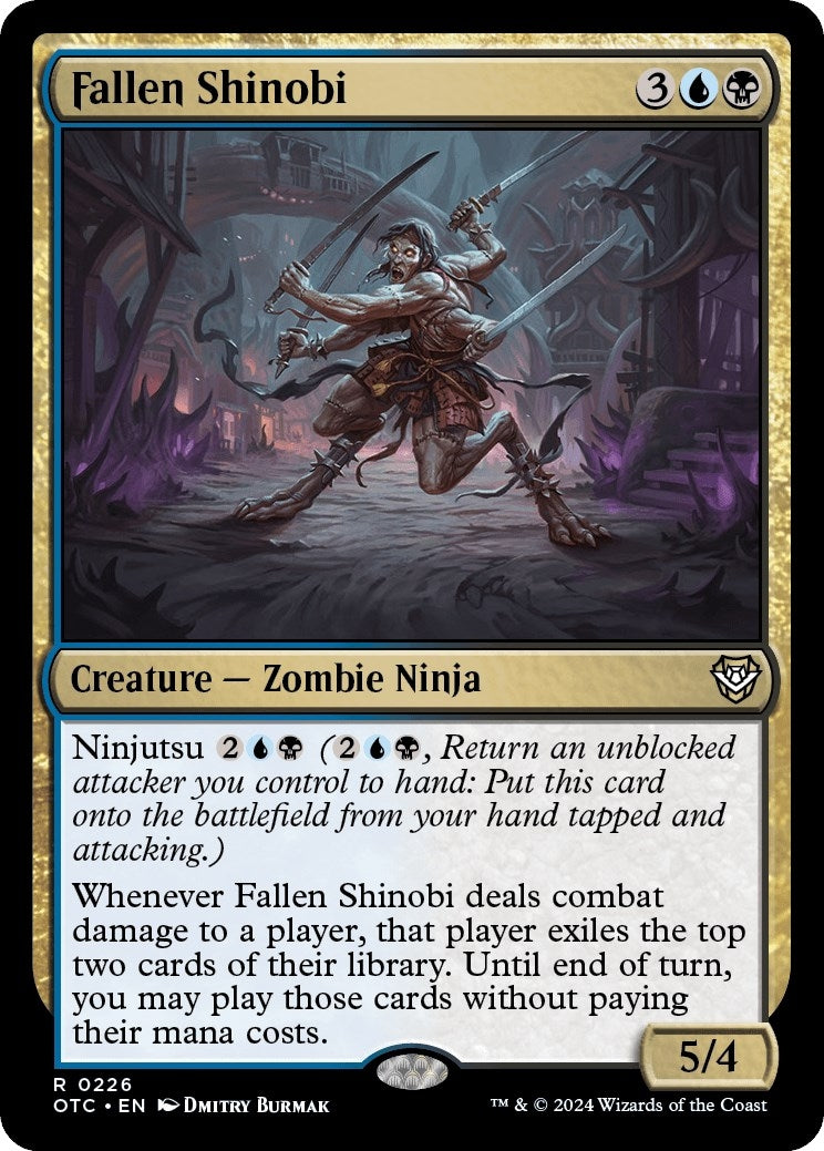 Fallen Shinobi (226) (Commander: Outlaws of Thunder Junction)