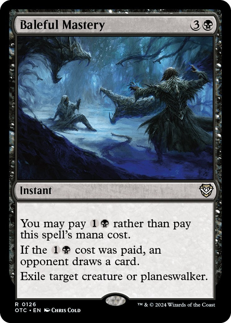 Baleful Mastery (126) (Commander: Outlaws of Thunder Junction)