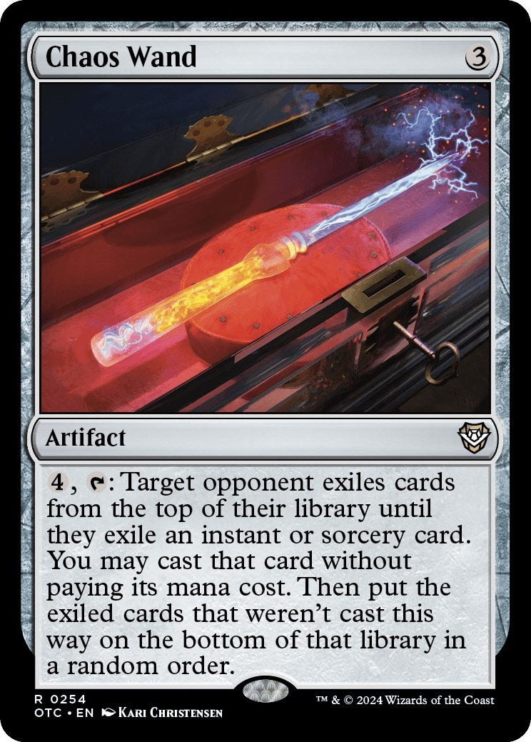 Chaos Wand (254) (Commander: Outlaws of Thunder Junction)