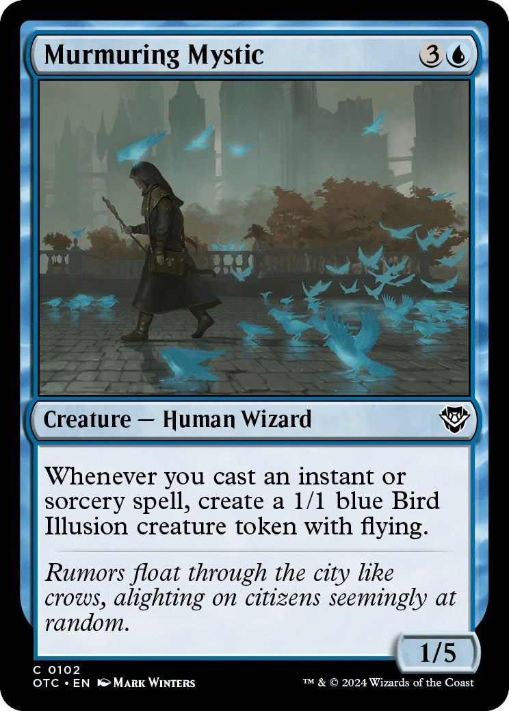 Murmuring Mystic (102) (Commander: Outlaws of Thunder Junction)
