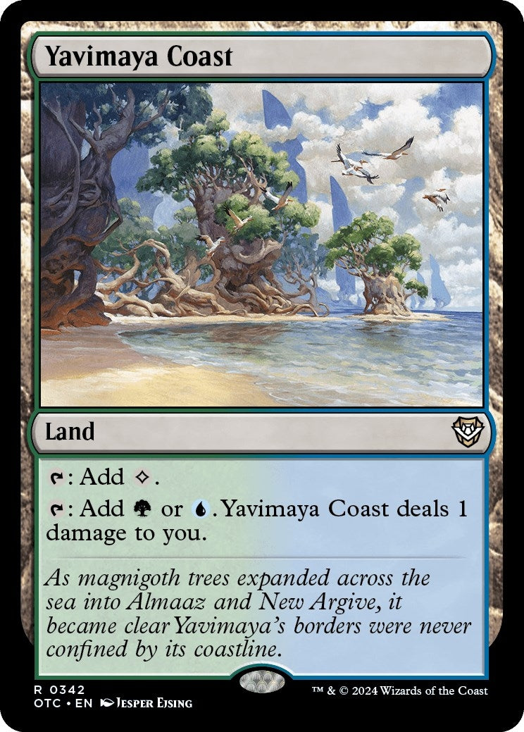 Image for Yavimaya Coast (342) (OTC) - Magic: The Gathering