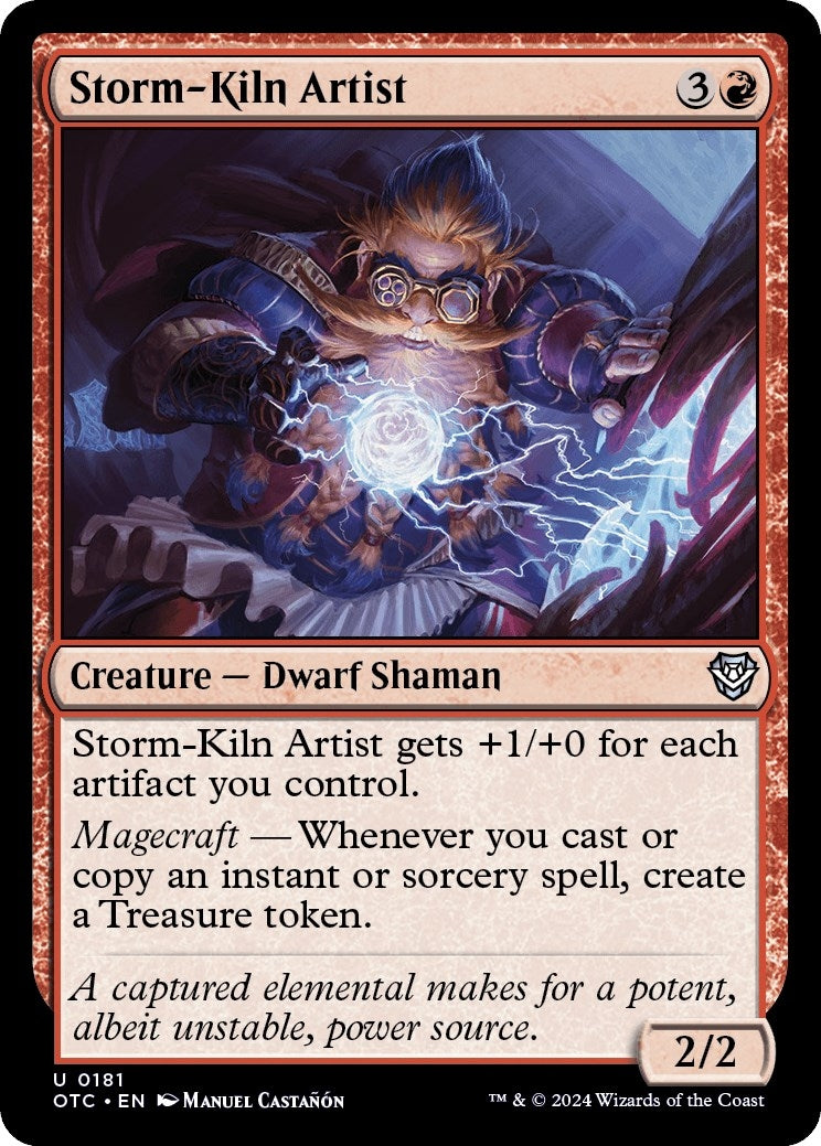 Storm-Kiln Artist (181) (Commander: Outlaws of Thunder Junction)