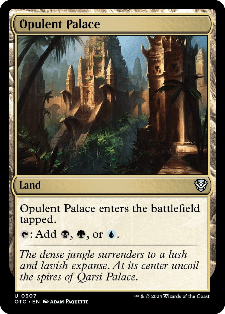 Opulent Palace (307) (Commander: Outlaws of Thunder Junction)