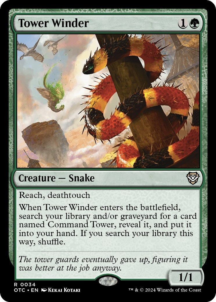 Tower Winder (34) (Commander: Outlaws of Thunder Junction)