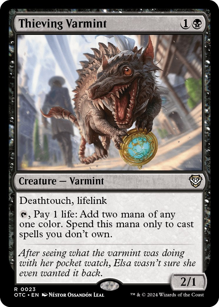 Thieving Varmint (23) (Commander: Outlaws of Thunder Junction)
