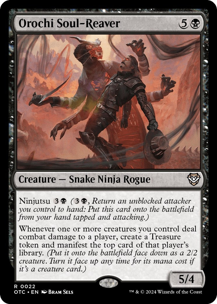 Orochi Soul-Reaver (22) (Commander: Outlaws of Thunder Junction)