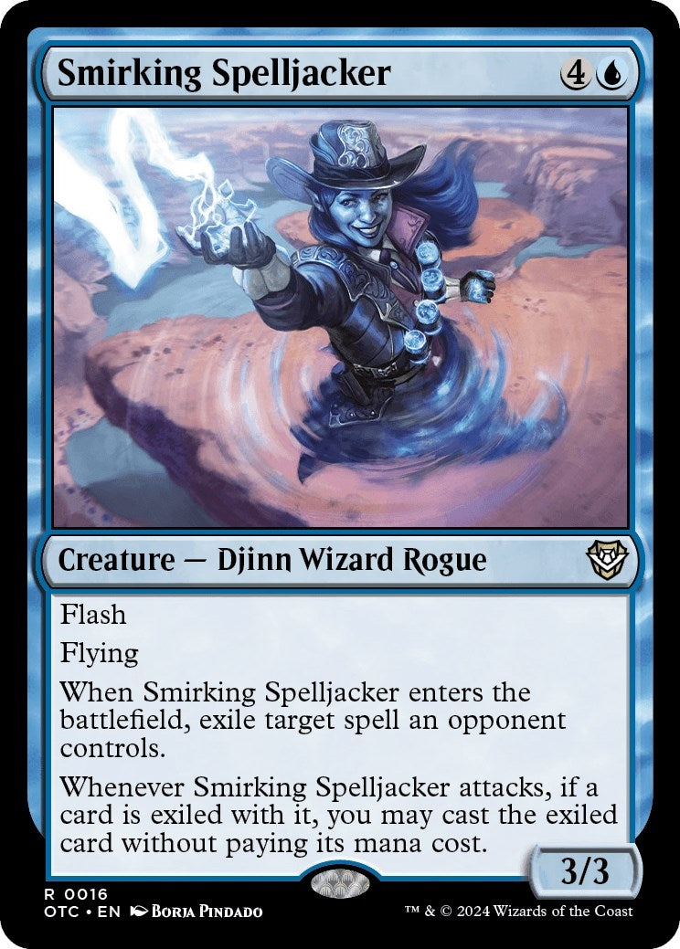 Smirking Spelljacker (16) (Commander: Outlaws of Thunder Junction)