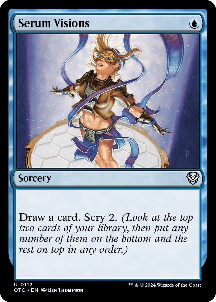 Serum Visions (112) (Commander: Outlaws of Thunder Junction)