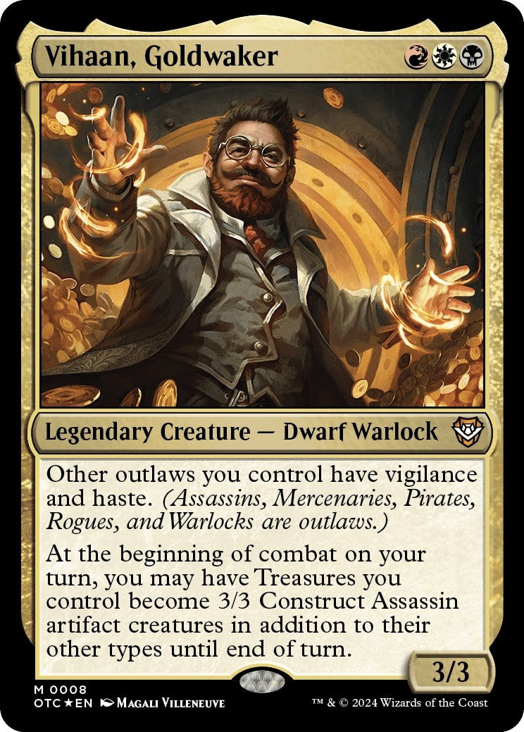 Vihaan, Goldwaker (8) (Commander: Outlaws of Thunder Junction)