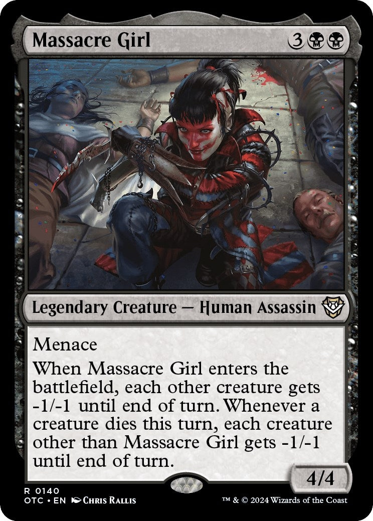 Massacre Girl (140) (Commander: Outlaws of Thunder Junction)