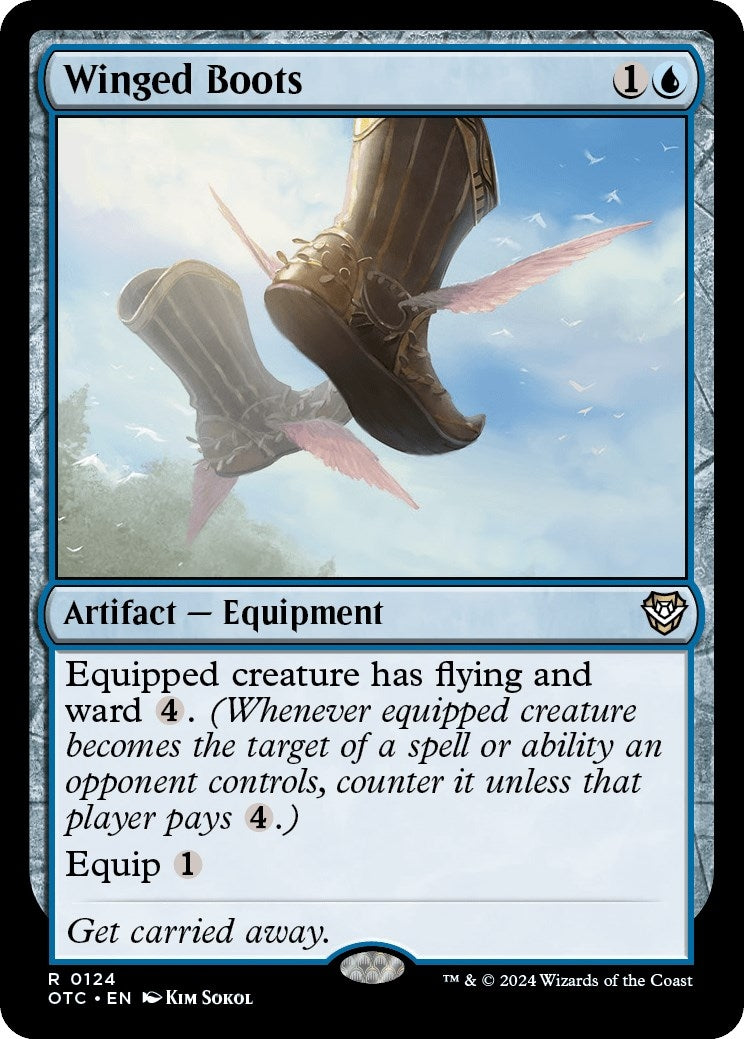Image for Winged Boots (124) (OTC) - Magic: The Gathering