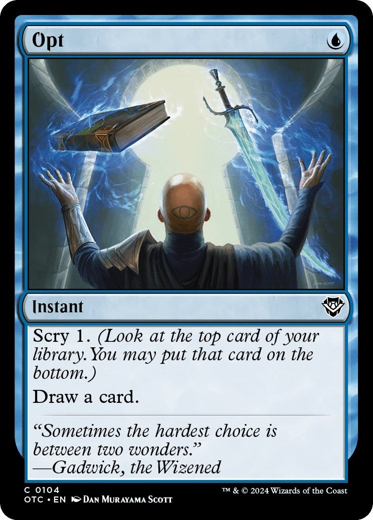 Opt (104) (Commander: Outlaws of Thunder Junction)