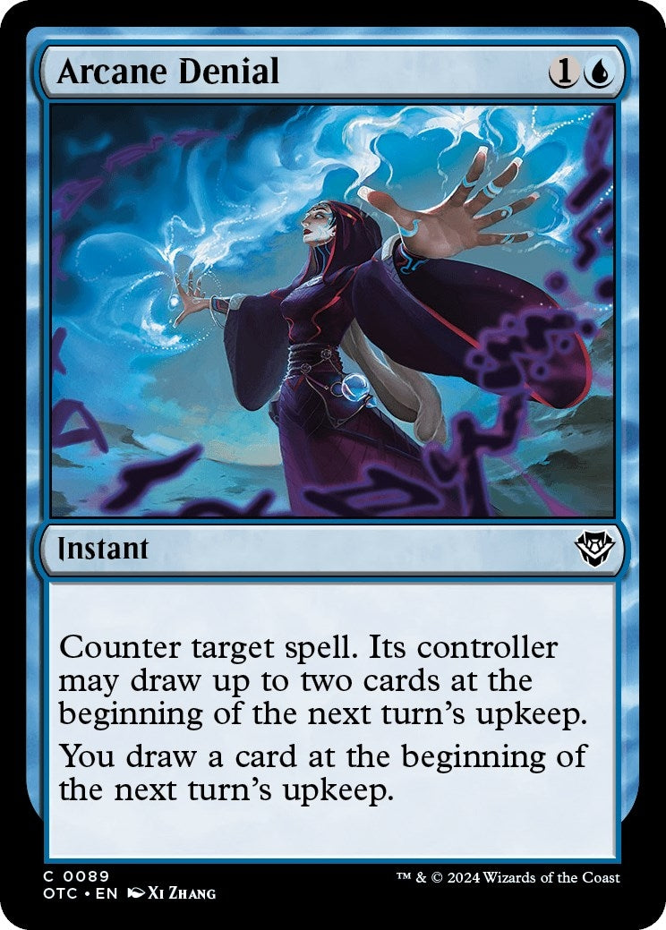 Arcane Denial (89) (Commander: Outlaws of Thunder Junction)