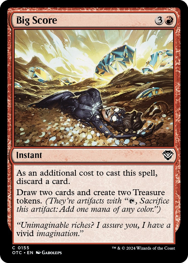 Image for Big Score (155) (OTC) - Magic: The Gathering