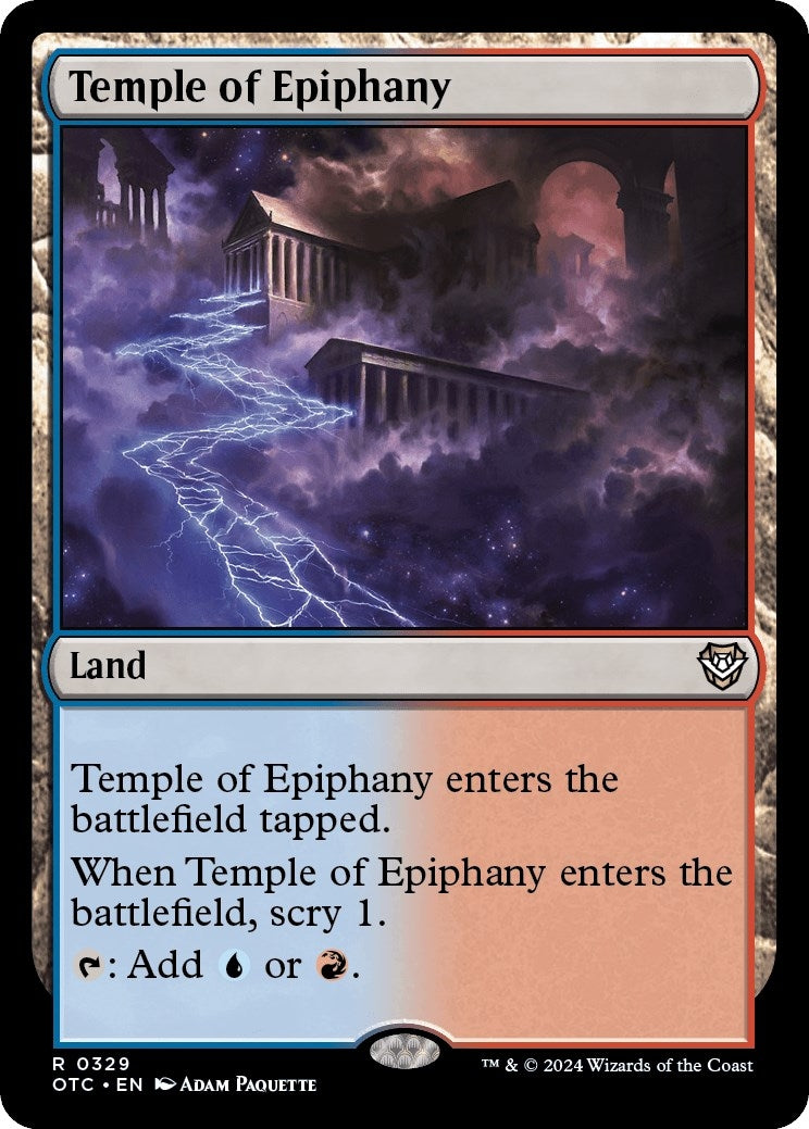 Image for Temple of Epiphany (329) (OTC) - Magic: The Gathering