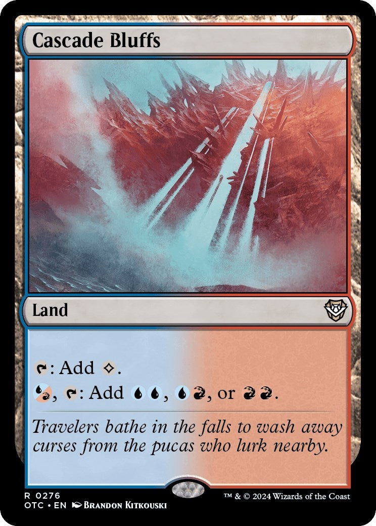Image for Cascade Bluffs (276) (OTC) - Magic: The Gathering
