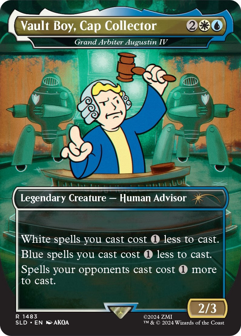 Vault Boy, Cap Collector - Grand Arbiter Augustin IV (1483) (Secret Lair Drop Series)