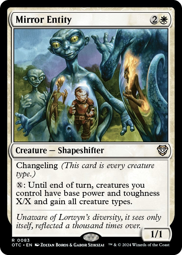 Image for Mirror Entity (83) (OTC) - Magic: The Gathering