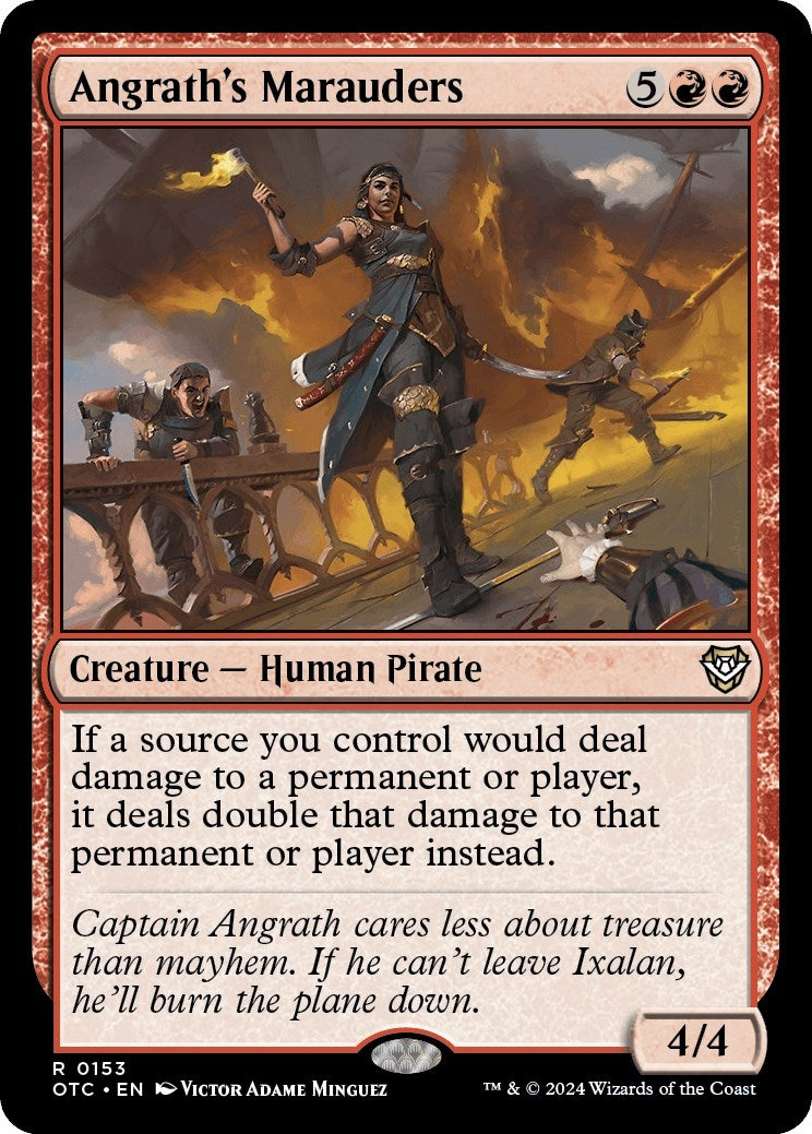 Image for Angrath's Marauders (153) (OTC) - Magic: The Gathering