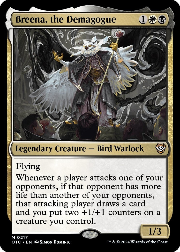 Image for Breena, the Demagogue (217) (OTC) - Magic: The Gathering
