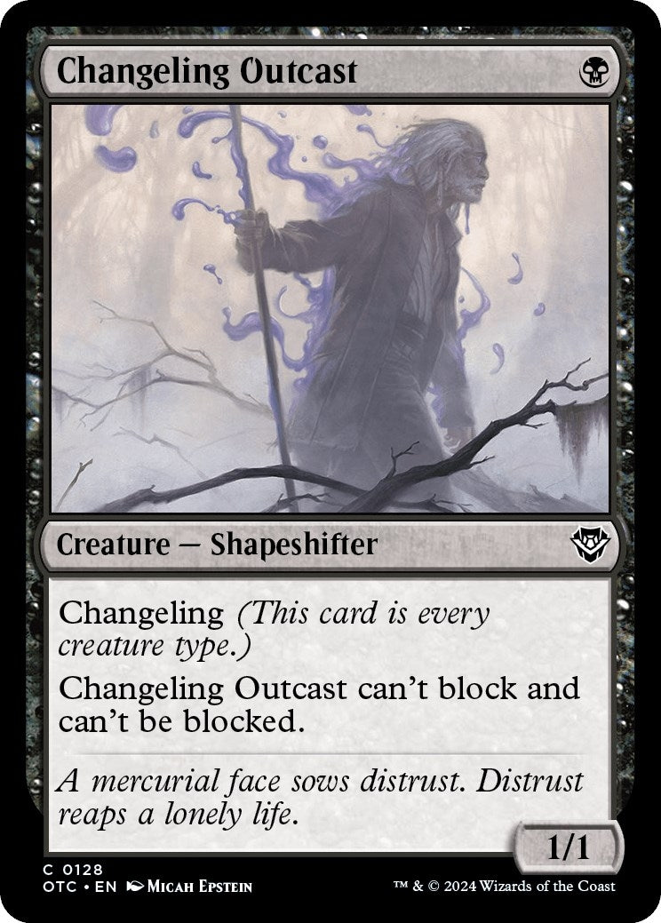 Image for Changeling Outcast (128) (OTC) - Magic: The Gathering
