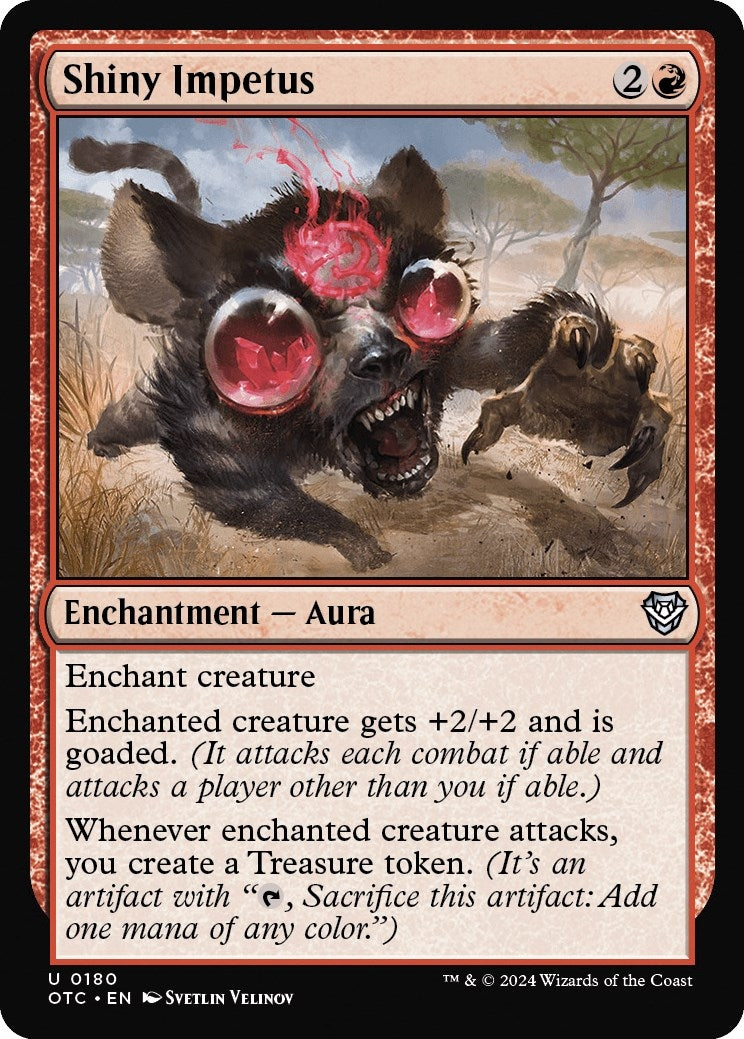 Image for Shiny Impetus (180) (OTC) - Magic: The Gathering