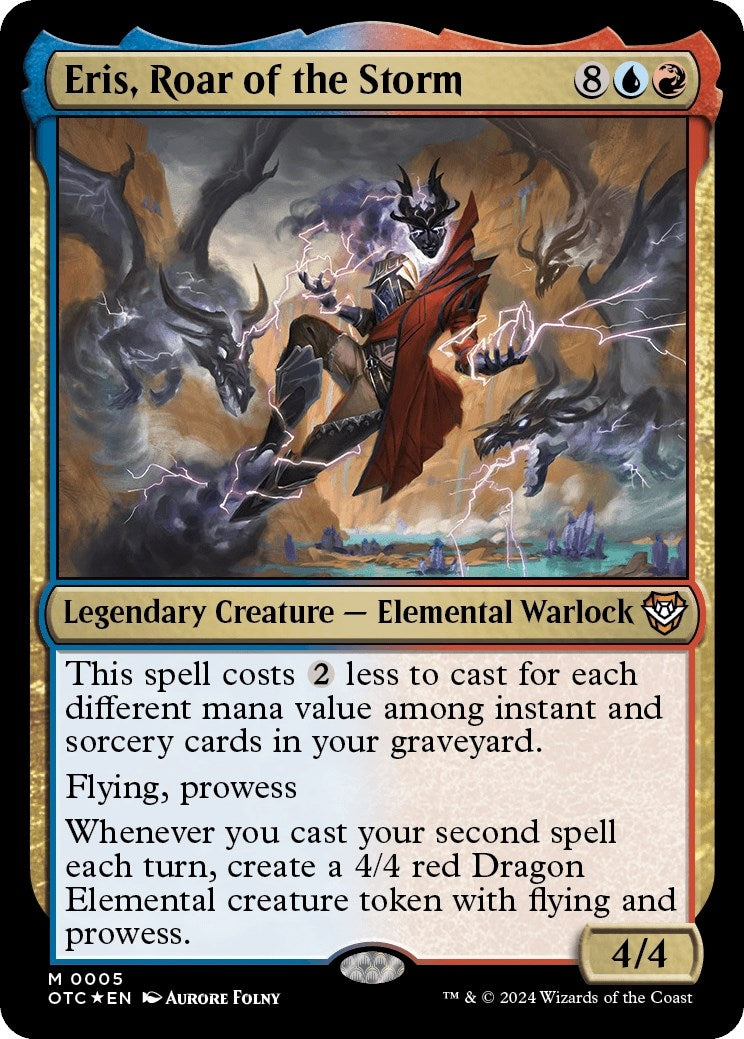 Eris, Roar of the Storm (5) (Commander: Outlaws of Thunder Junction)