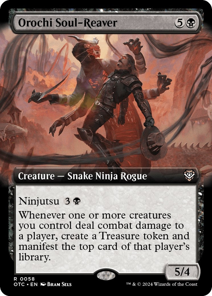 Orochi Soul-Reaver (Extended Art) (58) (Commander: Outlaws of Thunder Junction)