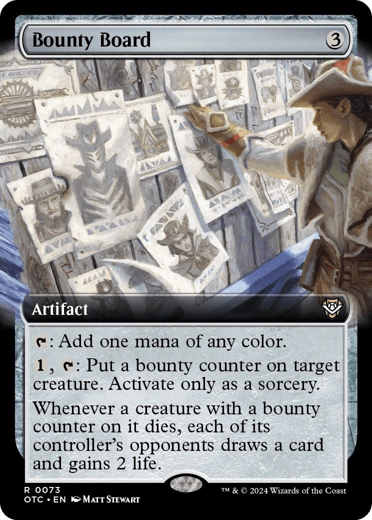 Bounty Board (Extended Art) (73) (Commander: Outlaws of Thunder Junction)