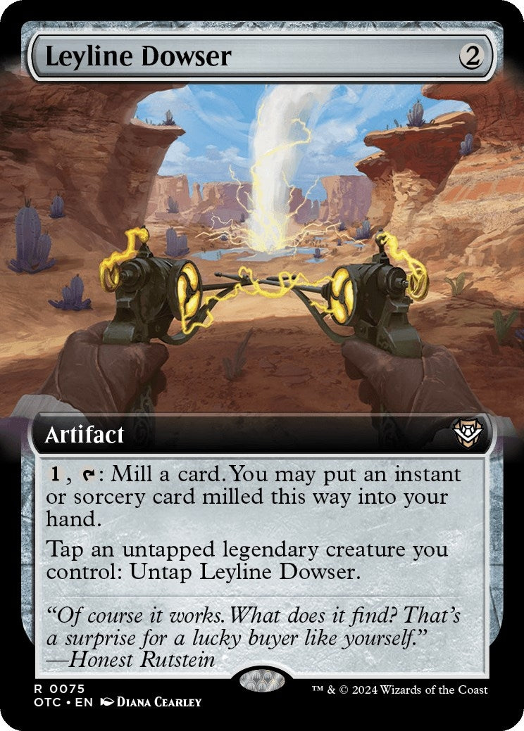 Leyline Dowser (Extended Art) (75) (Commander: Outlaws of Thunder Junction)