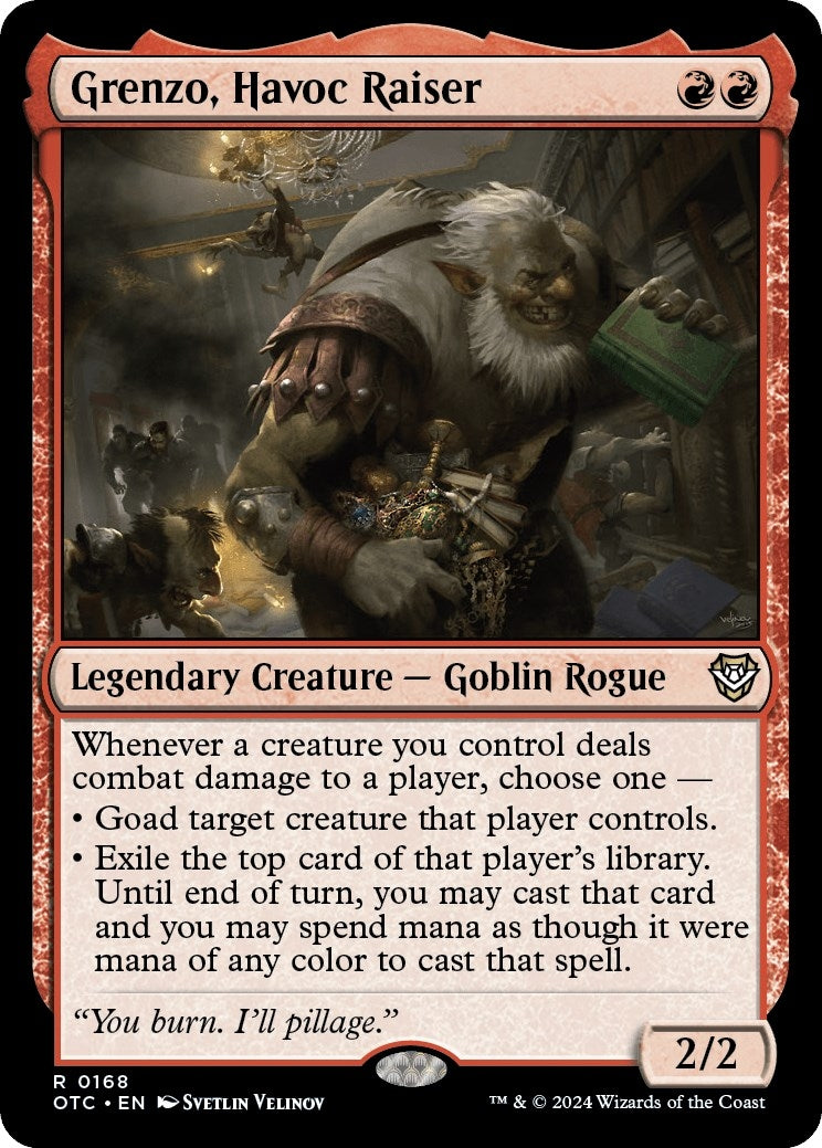 Grenzo, Havoc Raiser (168) (Commander: Outlaws of Thunder Junction)