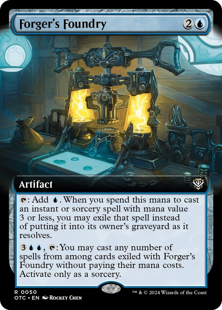 Forger's Foundry (Extended Art) (50) (Commander: Outlaws of Thunder Junction)