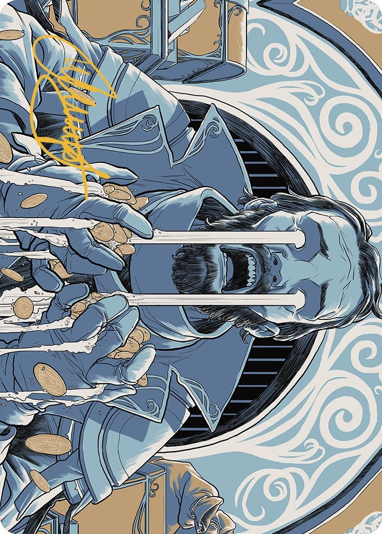 Archive Trap Art Card (Gold-Stamped Signature) (38) (Art Series: Outlaws of Thunder Junction)