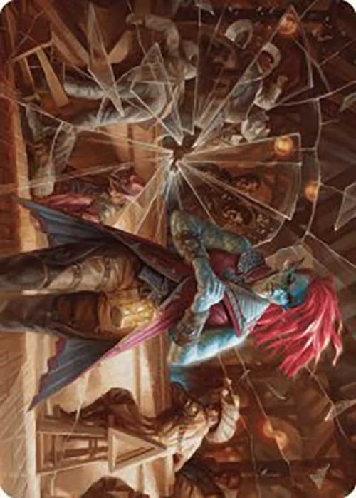 Obeka, Splitter of Seconds Art Card (28) (Art Series: Outlaws of Thunder Junction)