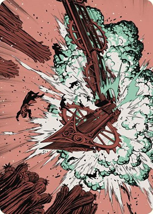 Decimate Art Card (44) (Art Series: Outlaws of Thunder Junction)