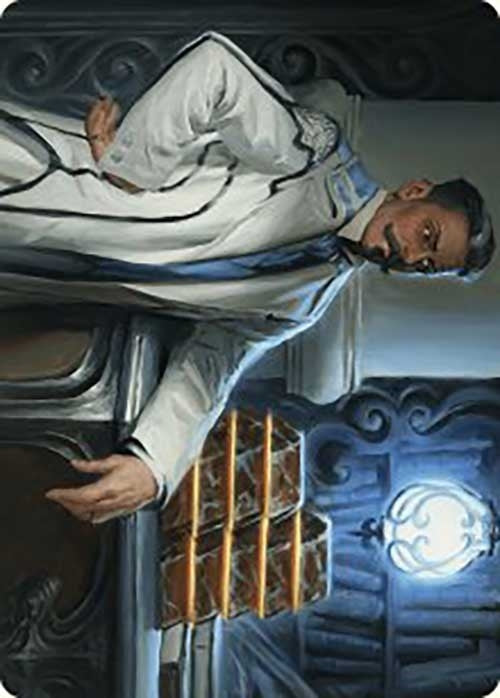 Baron Bertram Graywater Art Card (19) (Art Series: Outlaws of Thunder Junction)