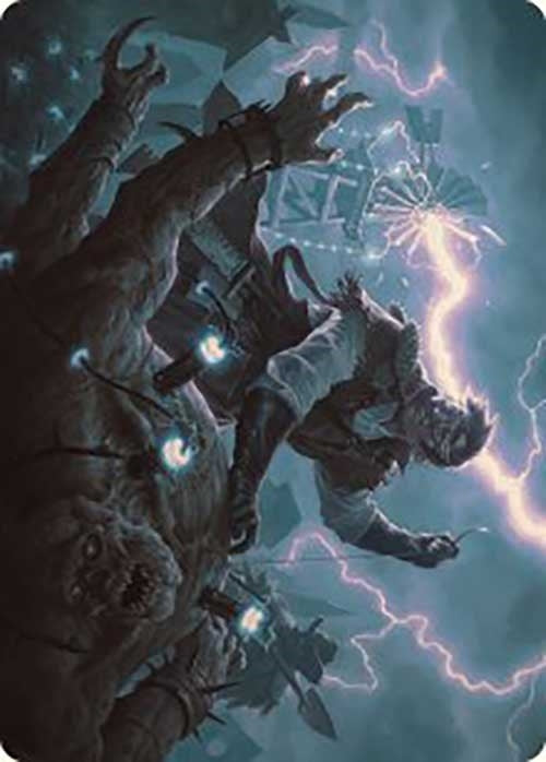 Geralf, the Fleshwright Art Card (5) (Art Series: Outlaws of Thunder Junction)