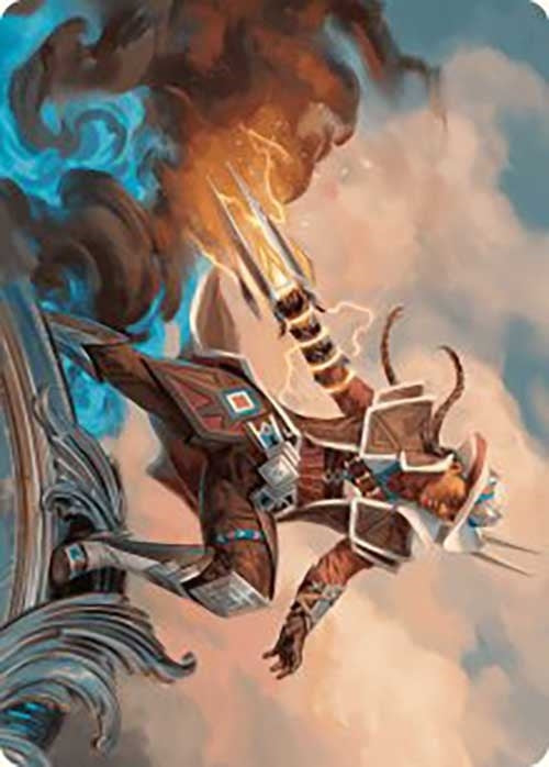 Annie Flash, the Veteran Art Card (17) (Art Series: Outlaws of Thunder Junction)