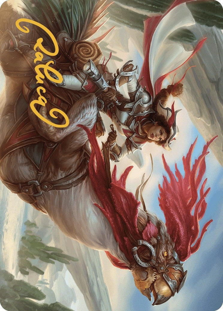 Frontier Seeker Art Card (Gold-Stamped Signature) (2) (Art Series: Outlaws of Thunder Junction)