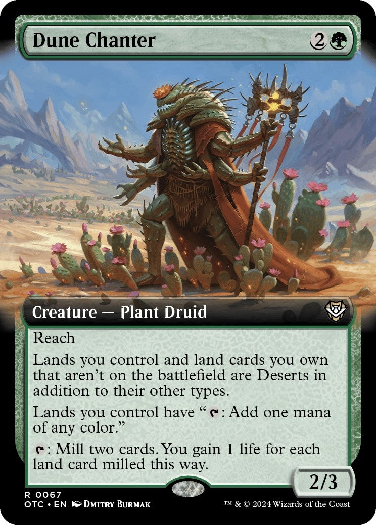 Dune Chanter (Extended Art) (67) (Commander: Outlaws of Thunder Junction)