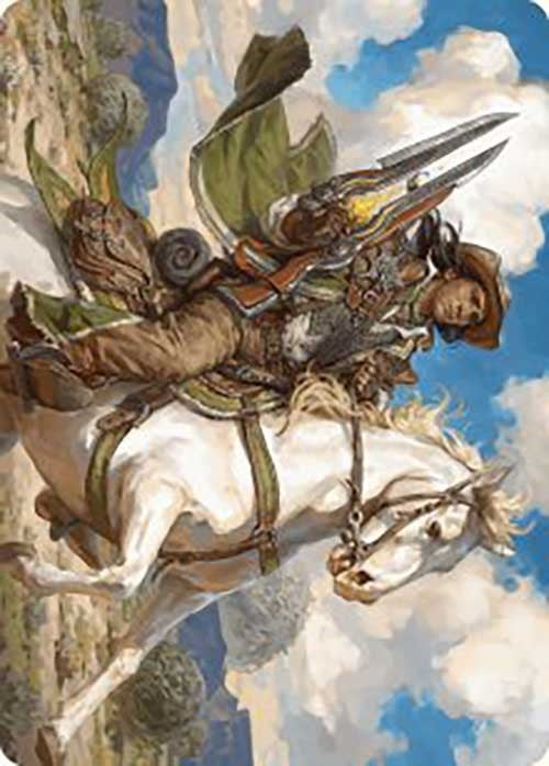 Image for Wylie Duke, Atiin Hero Art Card (35) (ASOTJ) - Magic: The Gathering