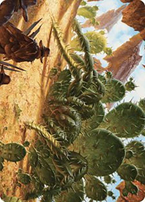Cactarantula Art Card (12) (Art Series: Outlaws of Thunder Junction)