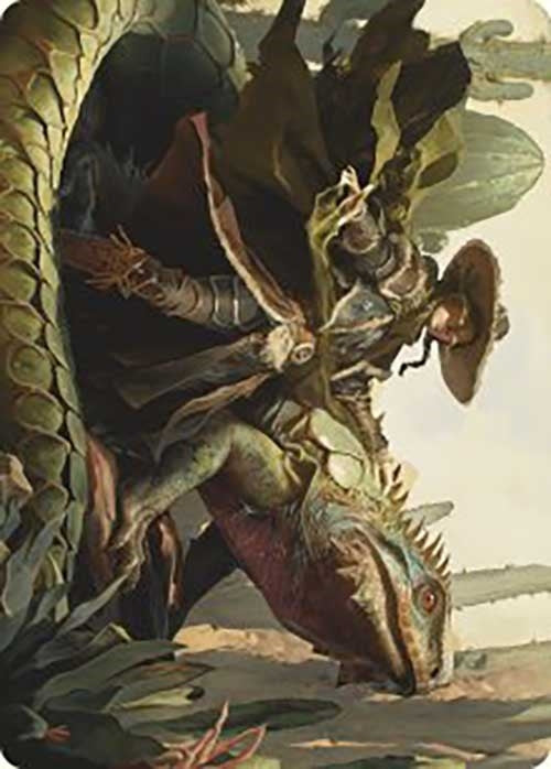 Outcaster Trailblazer Art Card (14) (Art Series: Outlaws of Thunder Junction)