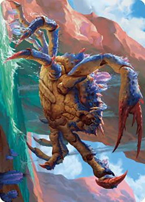 Canyon Crab Art Card (4) (Art Series: Outlaws of Thunder Junction)
