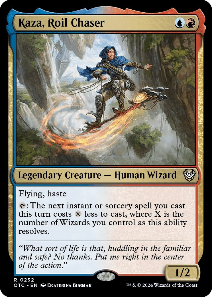 Kaza, Roil Chaser (232) (Commander: Outlaws of Thunder Junction)