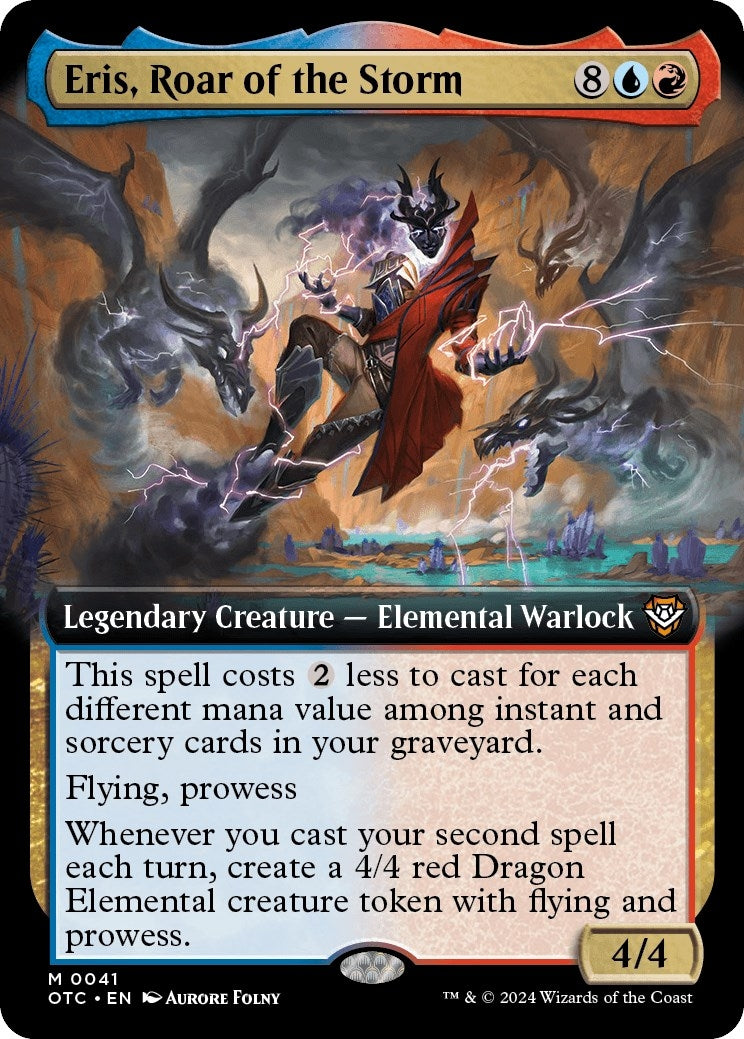 Eris, Roar of the Storm (Extended Art) (41) (Commander: Outlaws of Thunder Junction)
