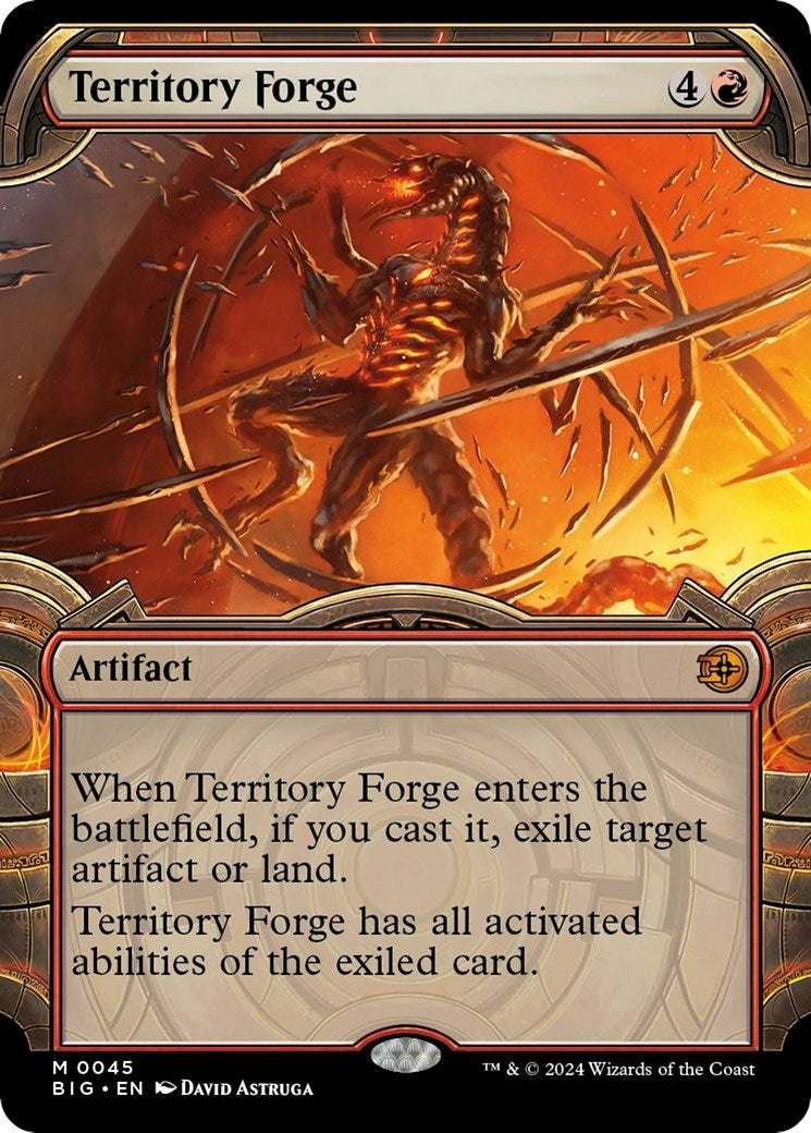 Territory Forge (Showcase) (45) (Outlaws of Thunder Junction: The Big Score)