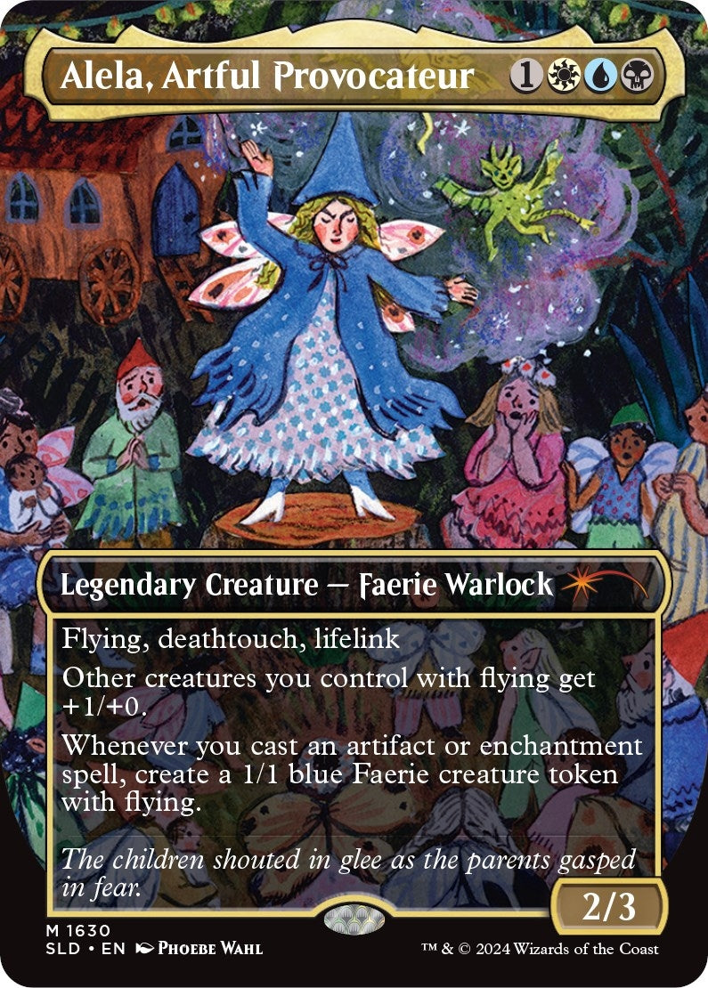 Alela, Artful Provocateur (1630) (1630) (Secret Lair Drop Series)