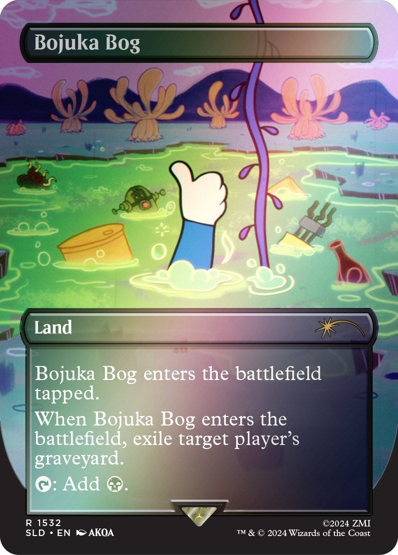 Bojuka Bog (Rainbow Foil) (1532) (Secret Lair Drop Series)